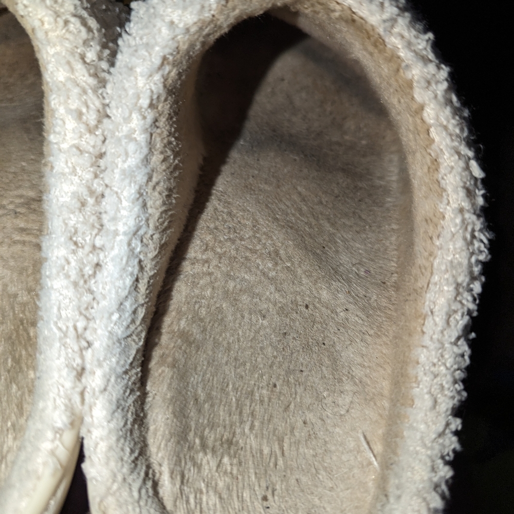 Well worn slippers